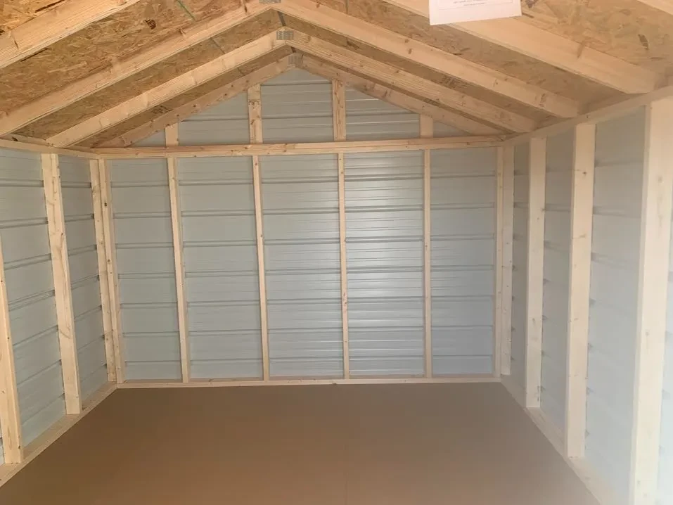 inside metal value shed