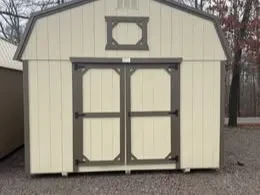 front view exterior lofted barn