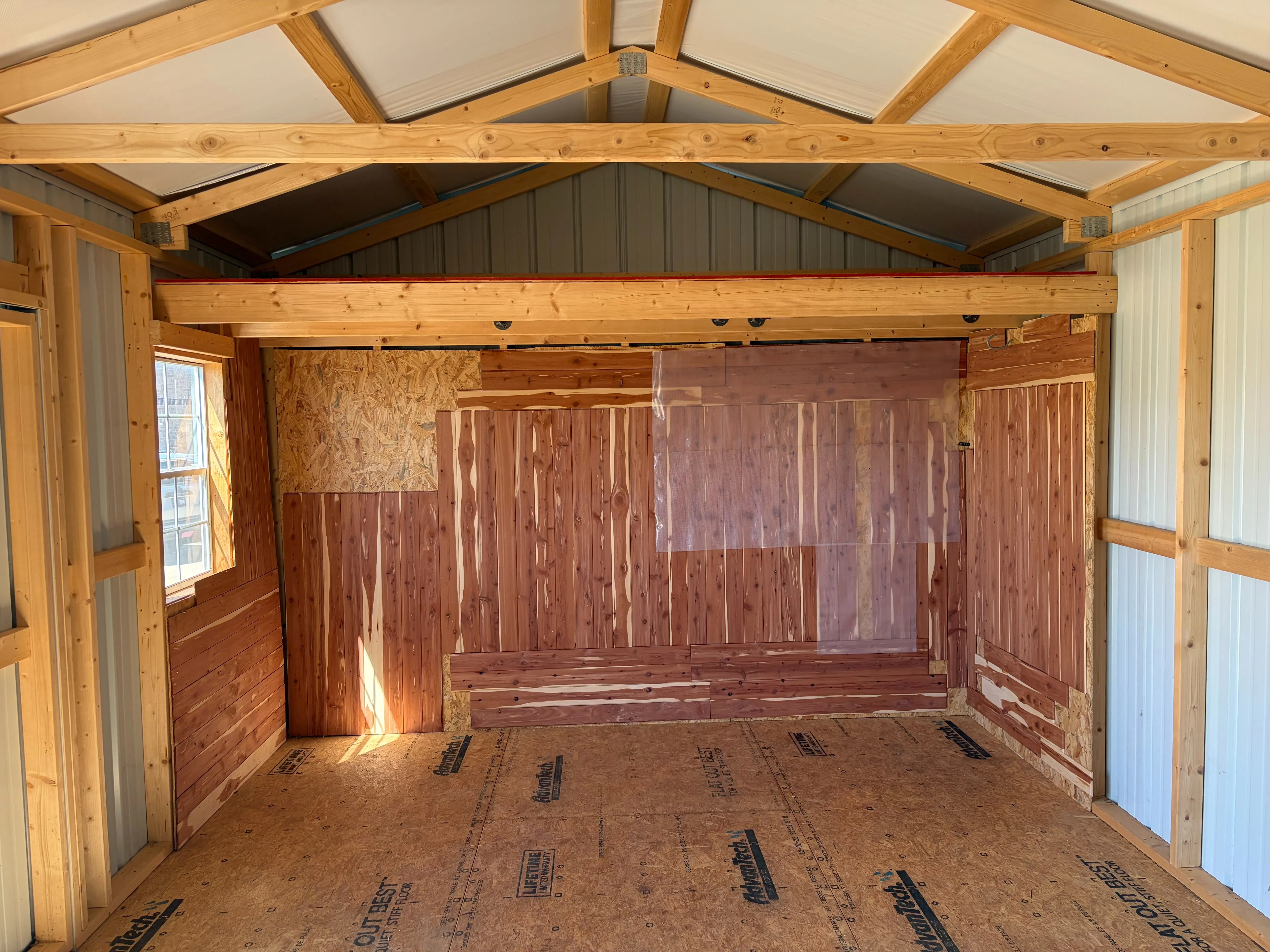 interior features loft & window