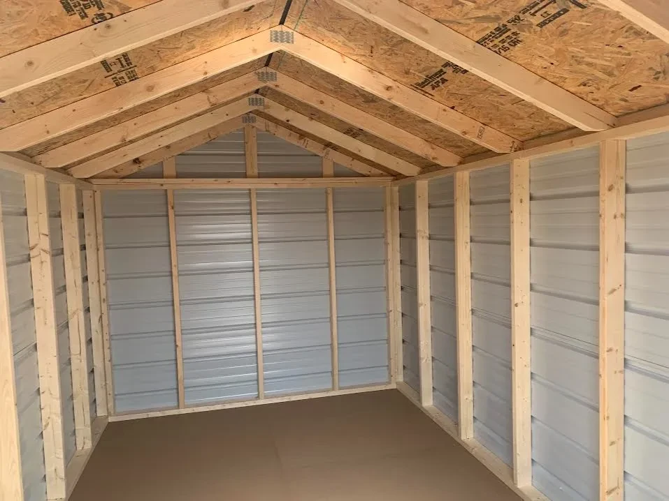 inside pic of gray barn