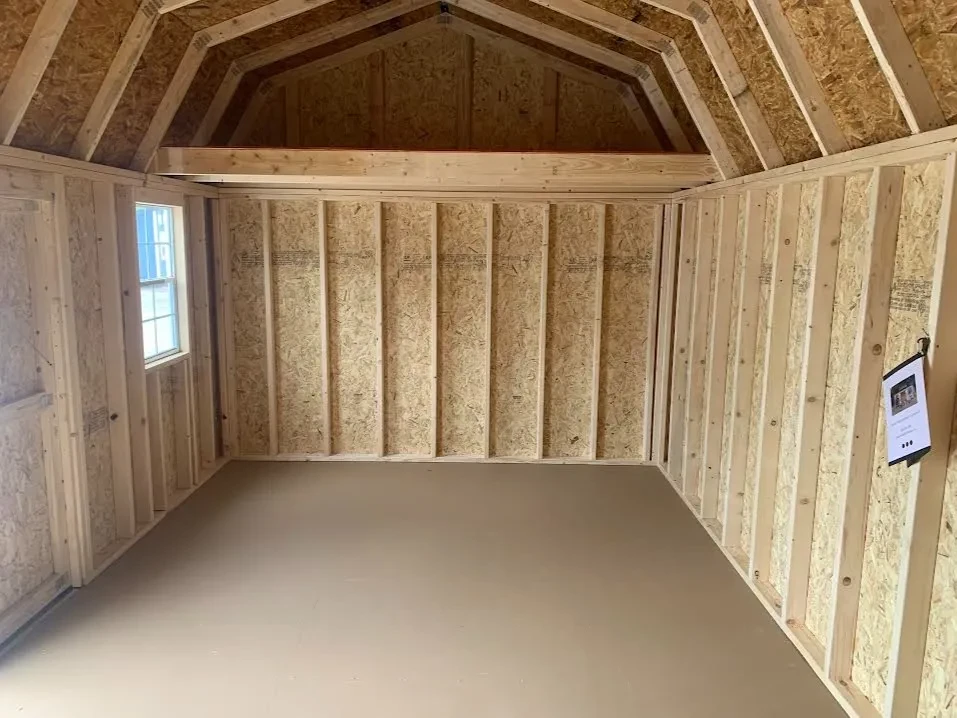 inside of sidelofted barn