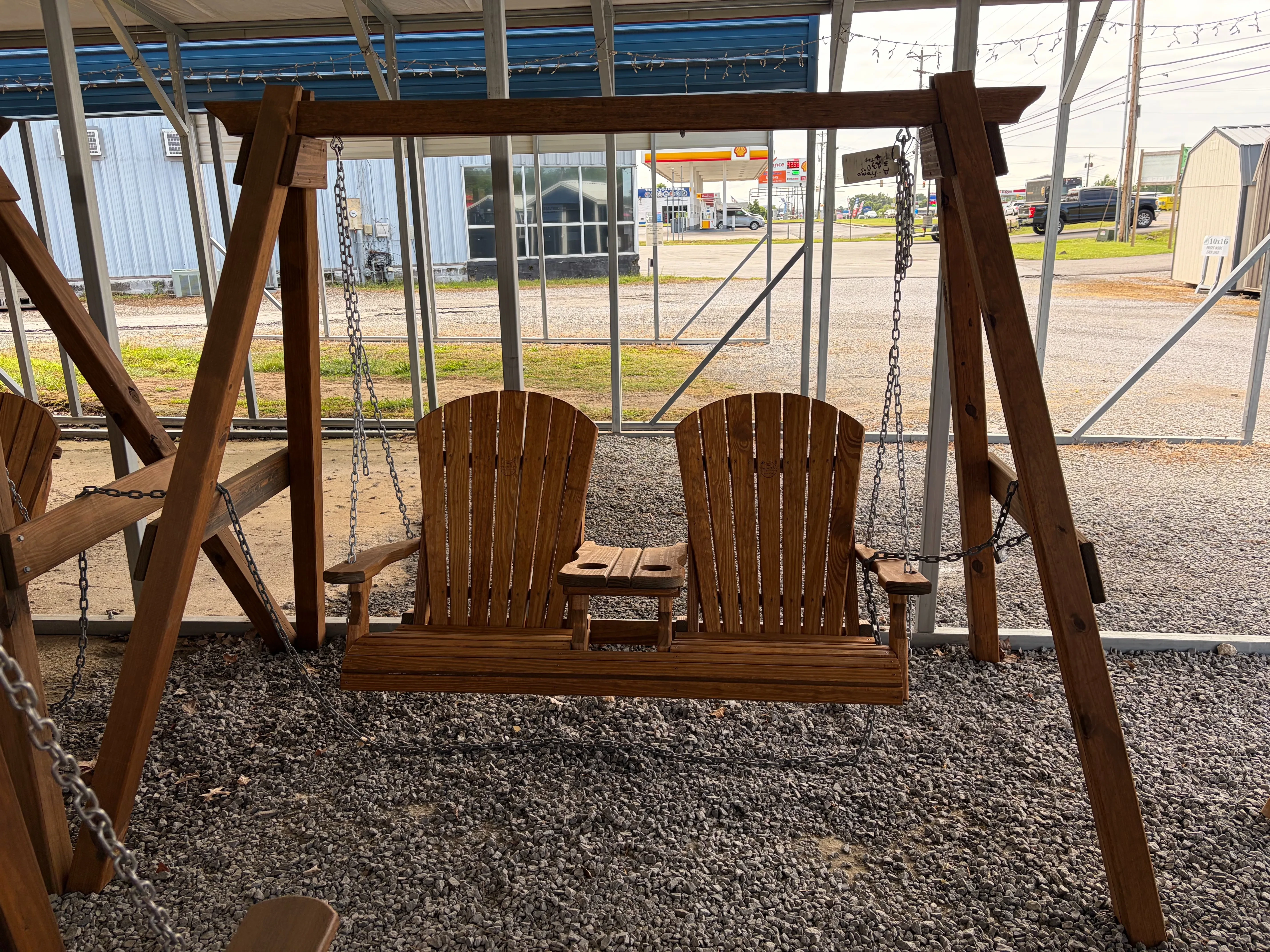 a frame wood structure for different type swings