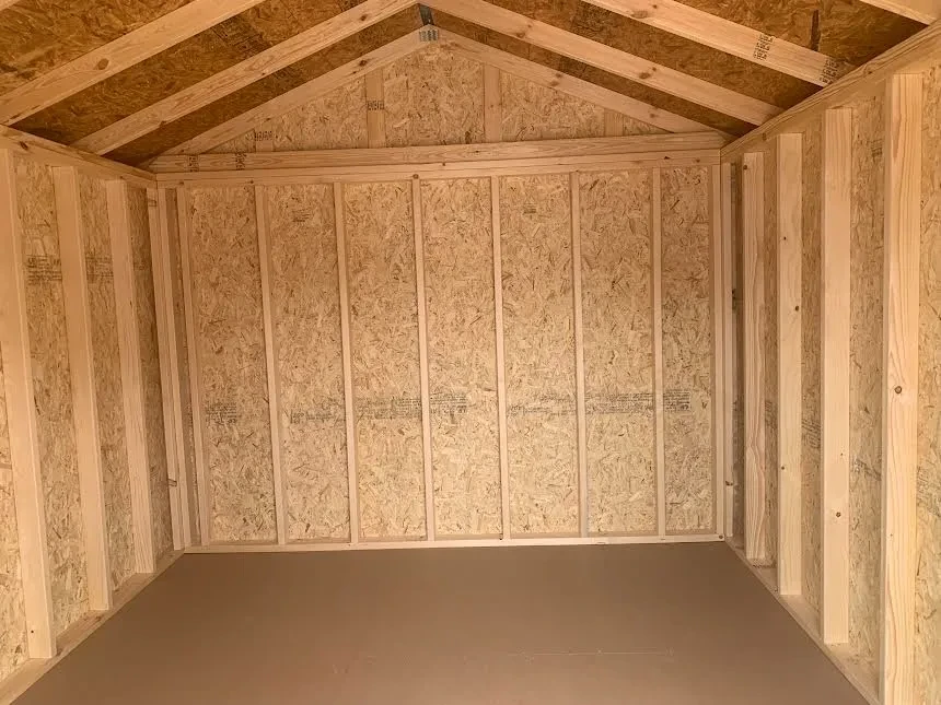 10 x 12 Classic wood utility shed
