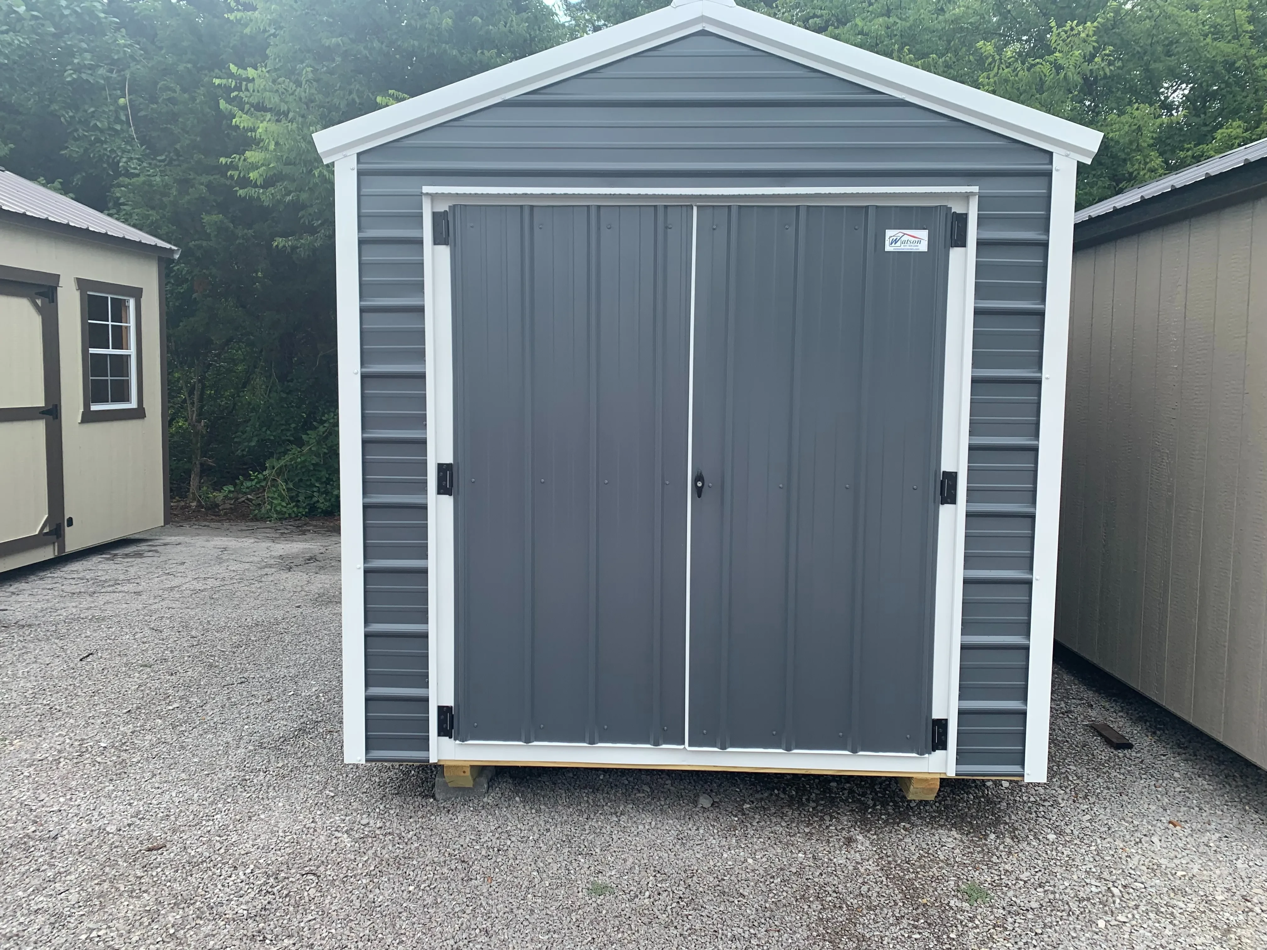 8x12 value metal shed