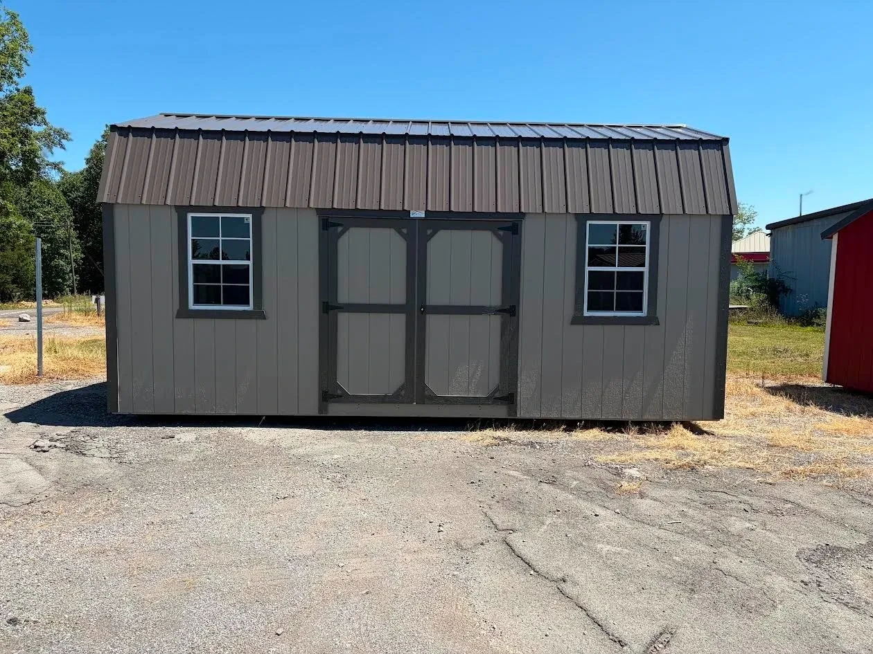 front view of the windows and 72" double doors