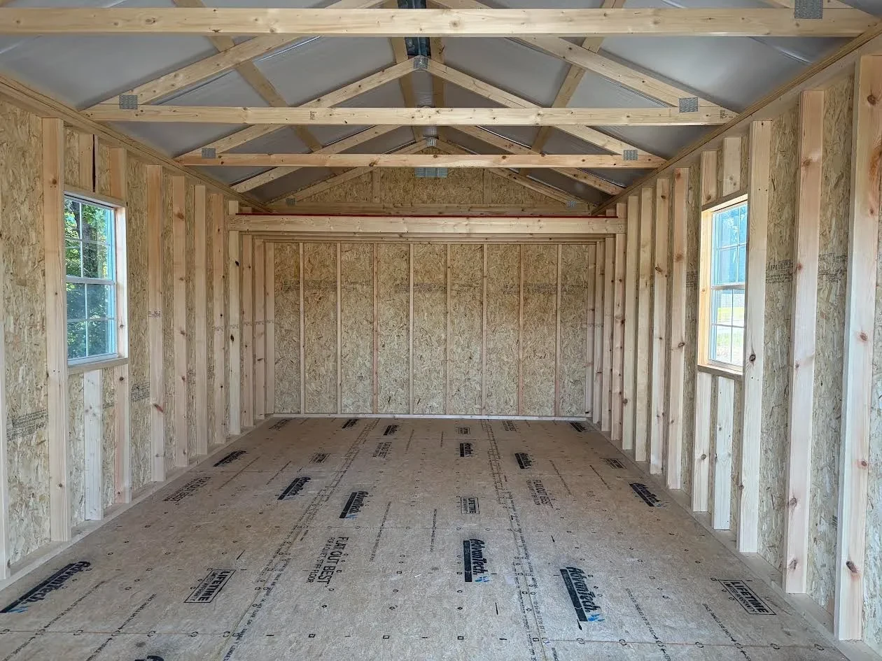 inside view of the windows, loft & radiant barrier roof only
