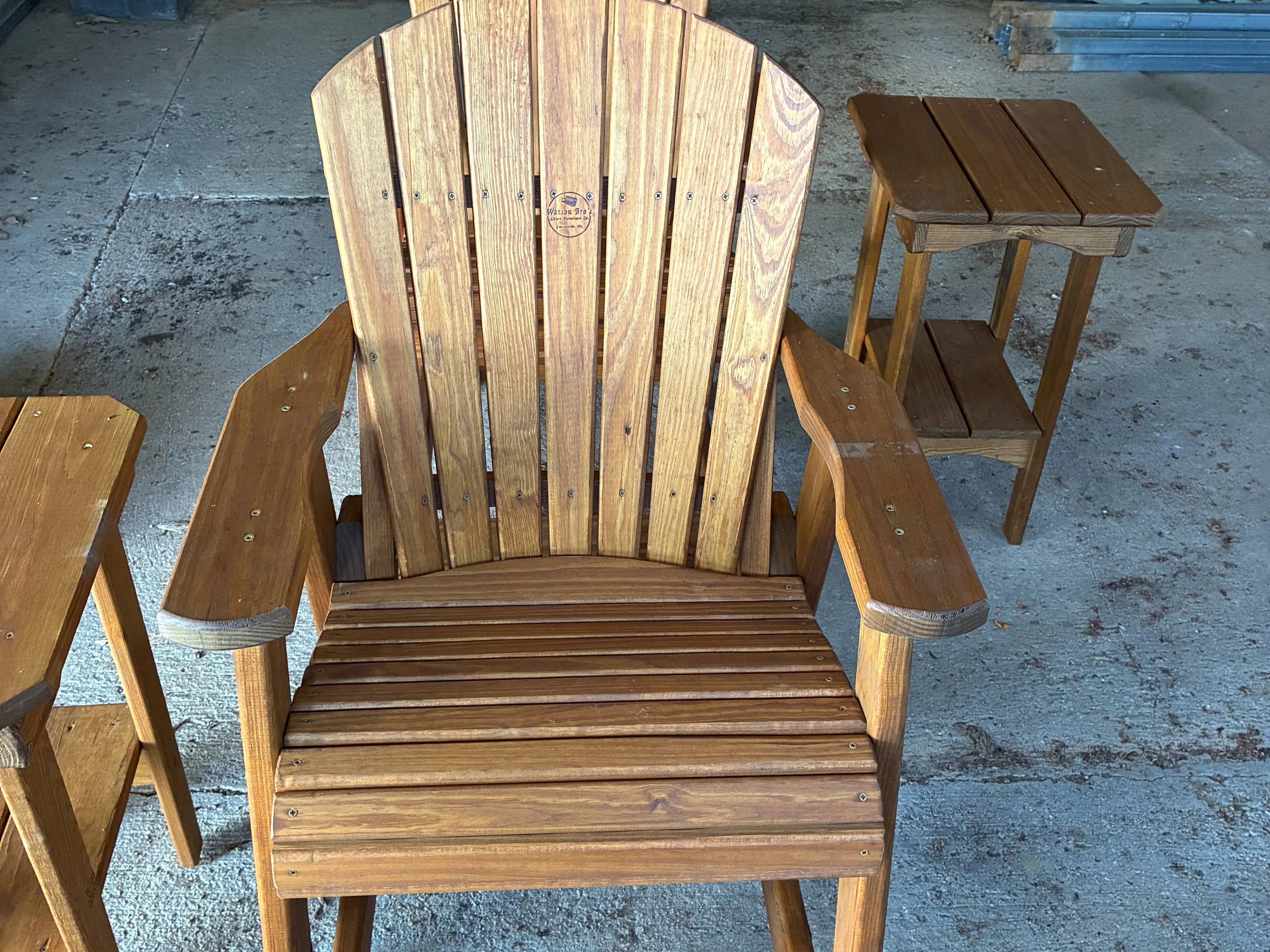 Wood Balcony Chair