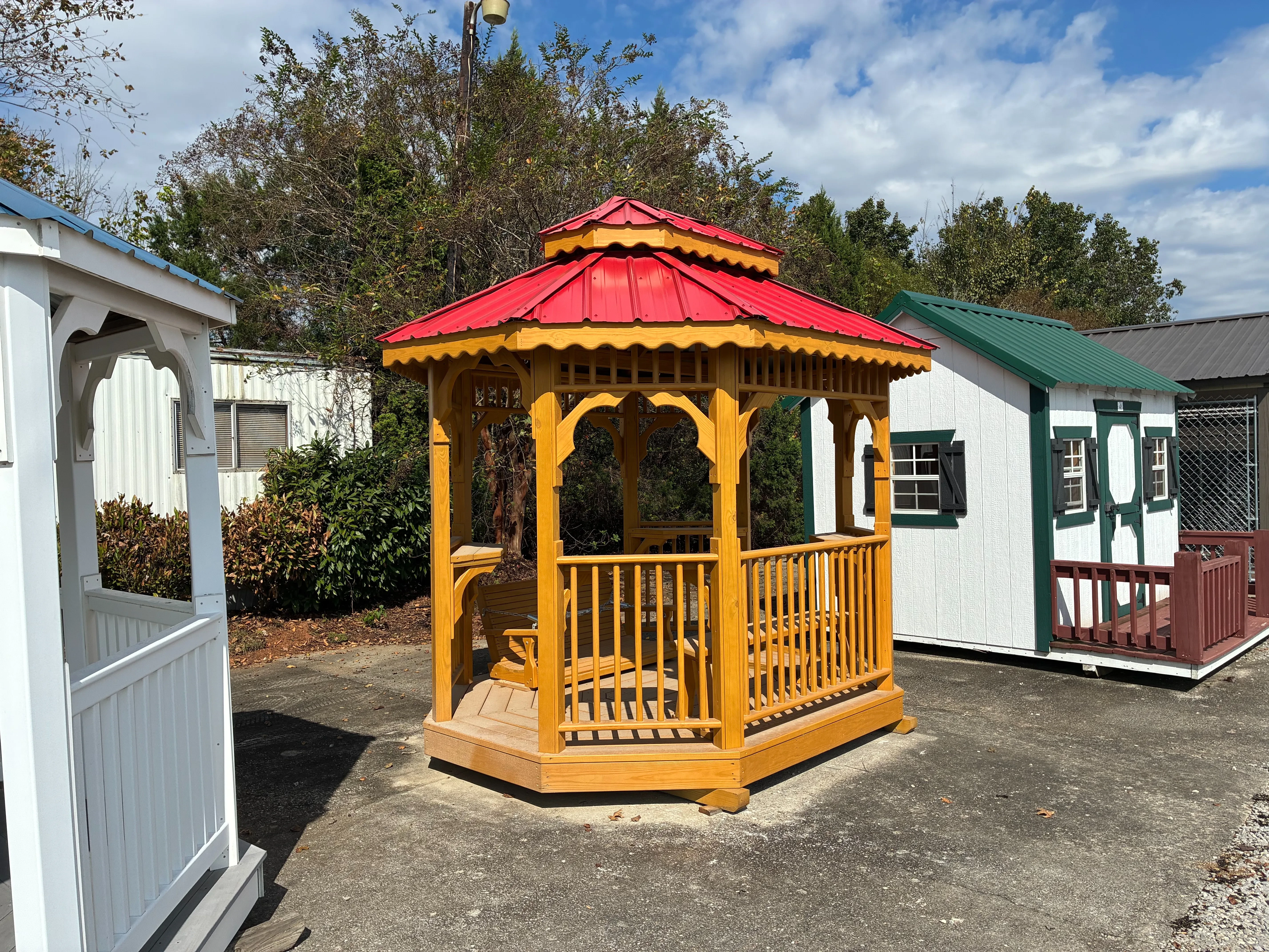 7x9 Deluxe Wood Teahouse