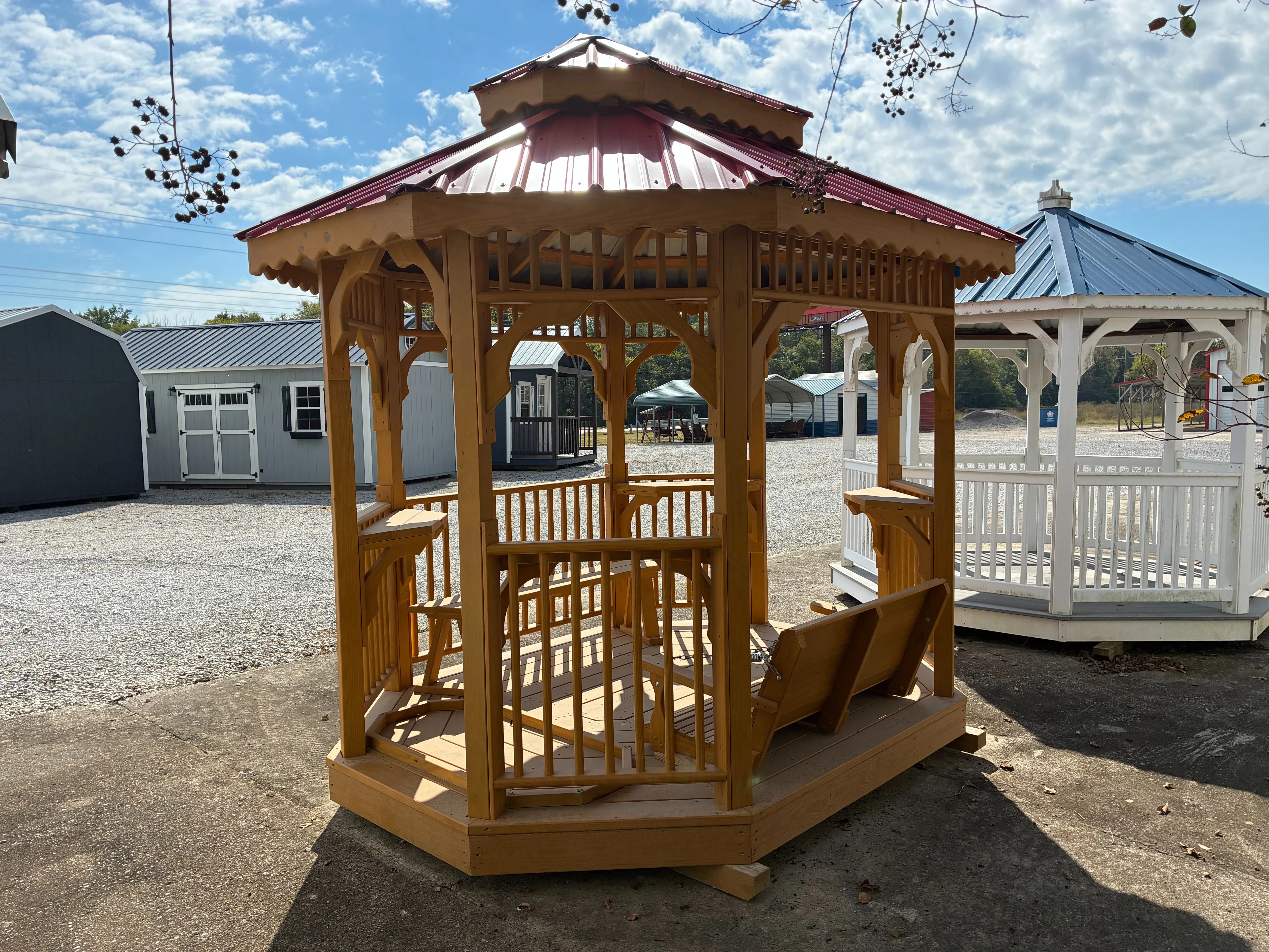 7x9Deluxe Wood Teahouse