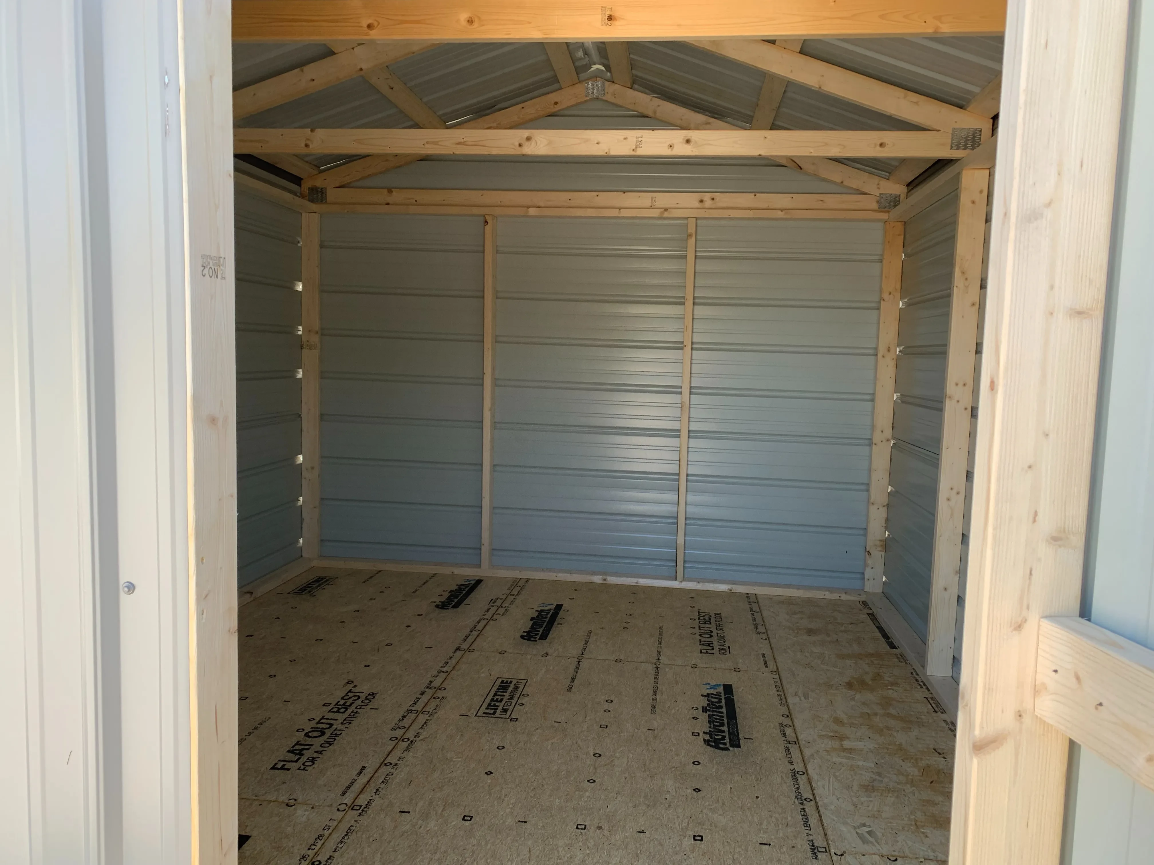 lifetime floors 2x4 framing 40 year metal