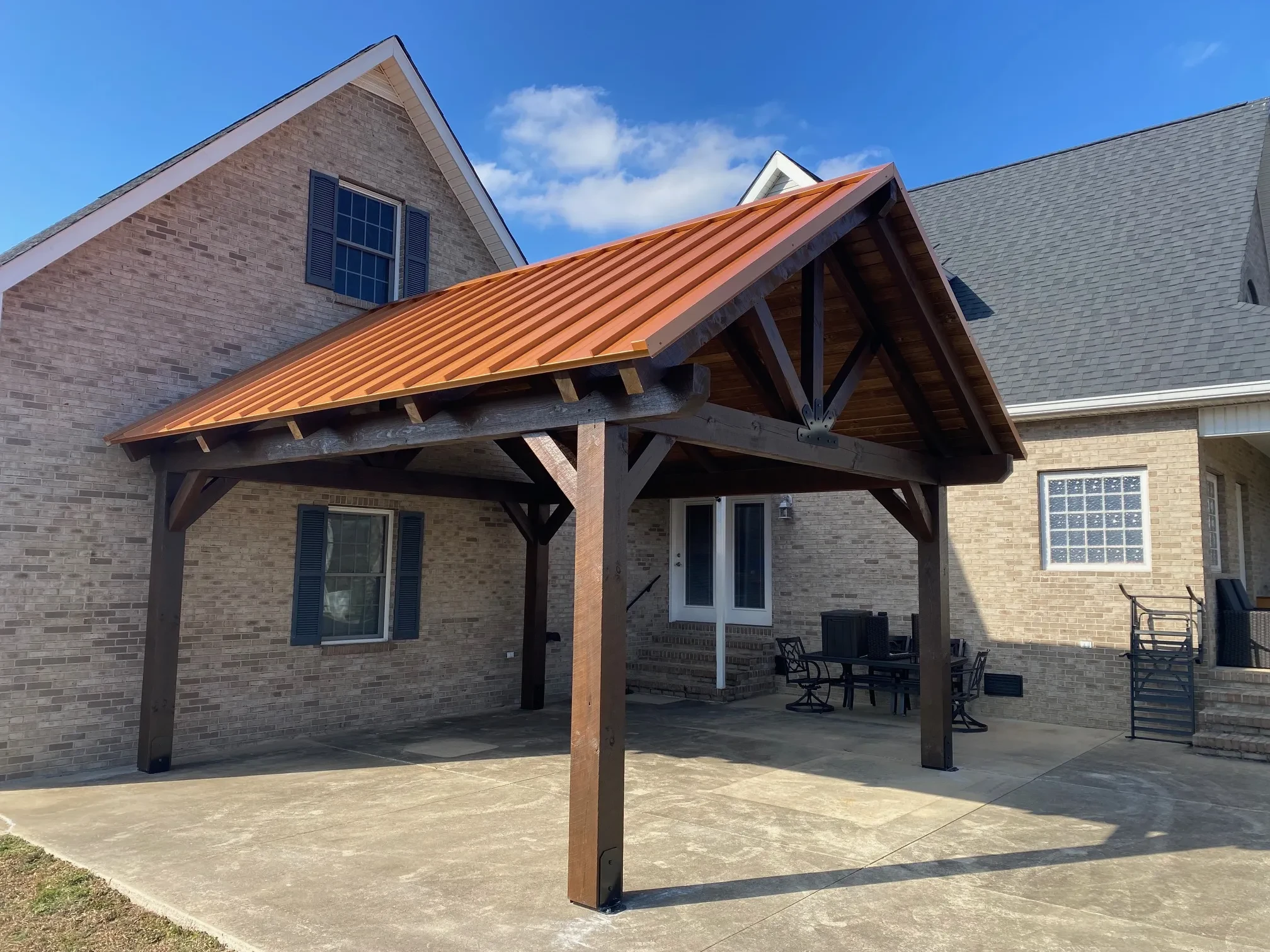 Pavilion with Copper Roof