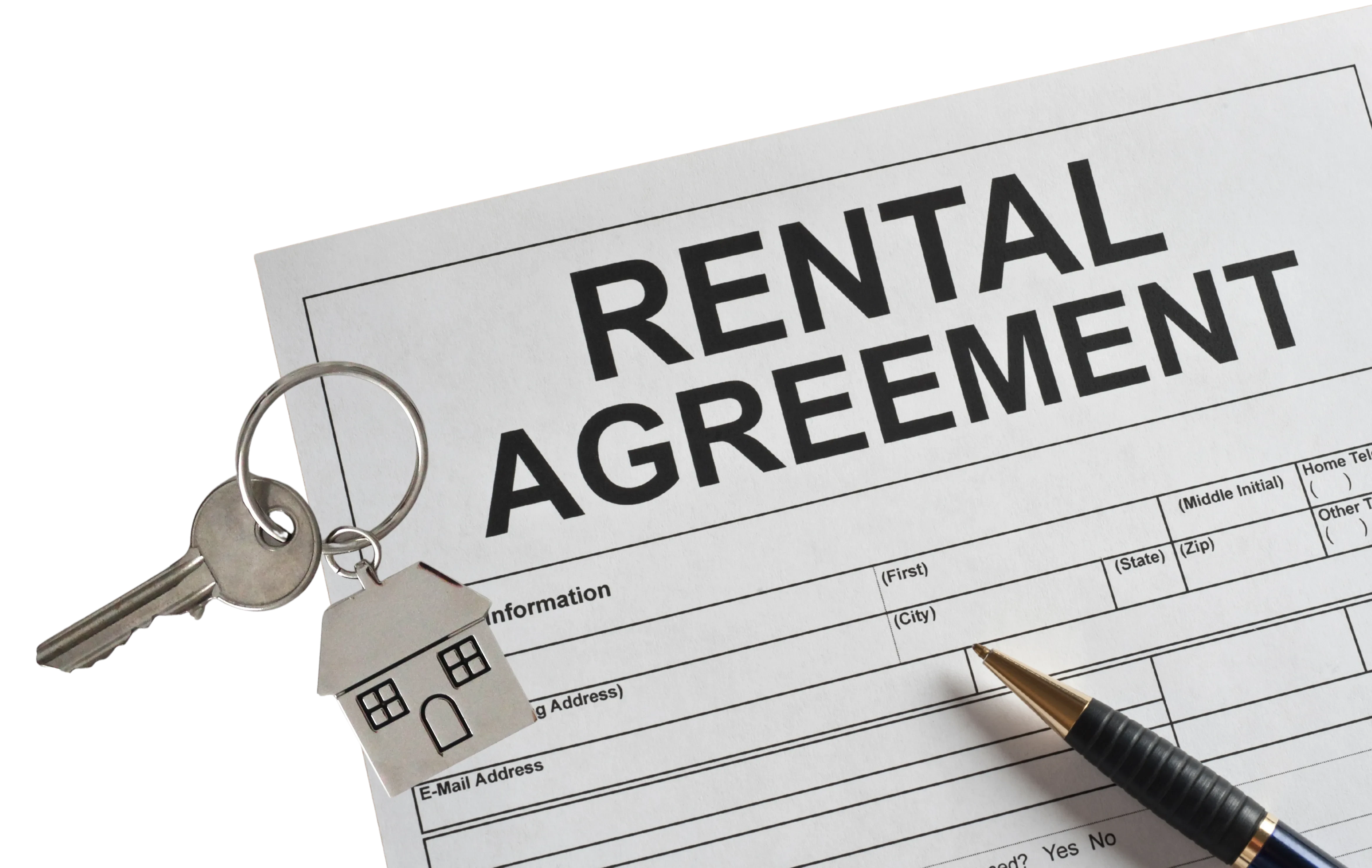 Rental Agreement with a key
