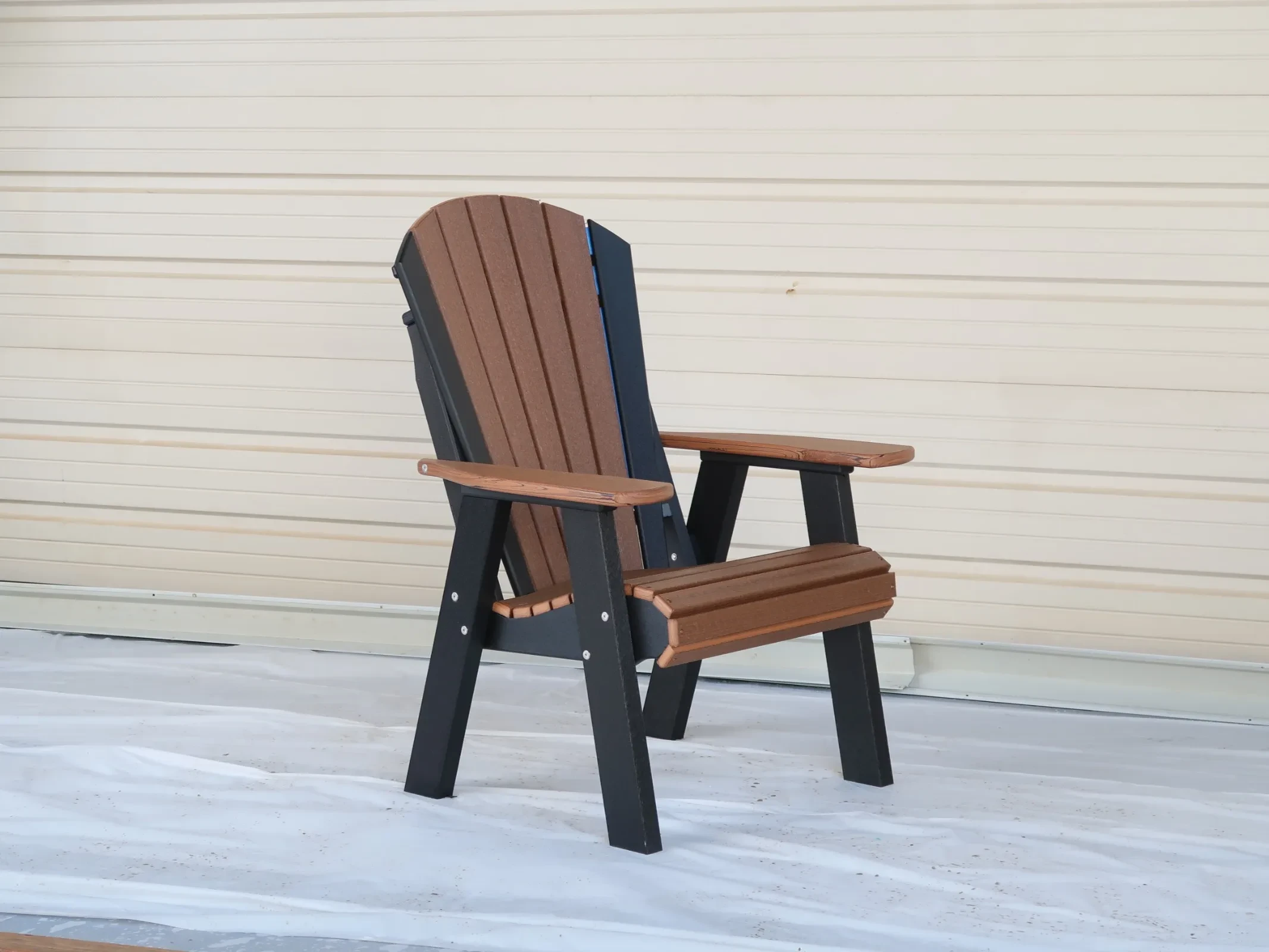 Polywood adirondack lawn chair