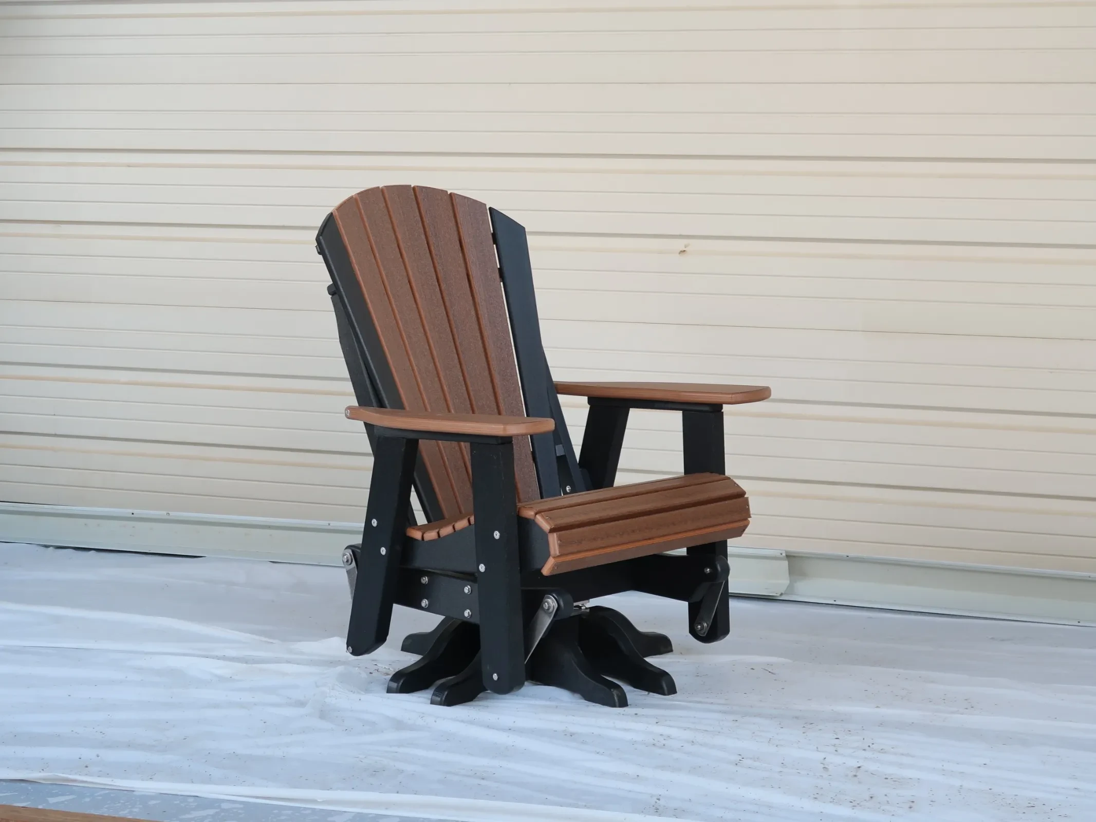 Polywood Single Swivel Glider